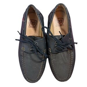 Men's Black Leather Dress Shoes